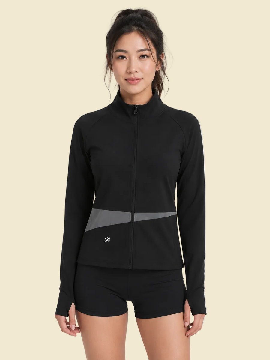 Women's Paneled Yoga Jacket