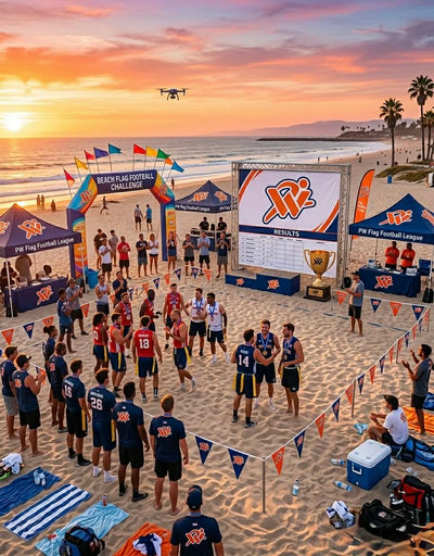 🏈 Get Ready for some Sun, Sand, and Flag Football! ☀️🏖️| Location: TBA 📅 Day & Time: TBA