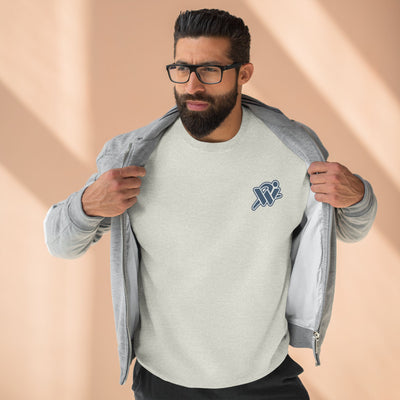 Minimalist Wave Chest Logo Sweatshirt