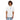 Boxy Tee with Tiny Blue Heart Logo — Minimal Casual Oversized T-Shirt