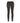 Women's Casual Cut & Sew Leggings — Sleek Black All-Over Print