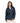 Charcoal Embroidered Fleece Jacket — Pink Sneaker Chest Patch
