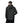 Black Windbreaker Jacket with Subtle Crest Logo – Lightweight Hooded Shell