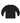 Minimal Teal Script Long Sleeve Tee - Small Chest Logo