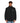 Men's Black Puffer Jacket — Minimal Logo Quilted Insulated Coat