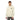 Minimal White Hoodie with Small Abstract Logo - Relaxed Casual Streetwear