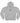 Minimalist Teal Script Champion Hoodie — Small Center Logo Pullover