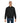 Black Men's Bomber Jacket – Minimal Reflective Logo Lightweight Flight Jacket