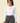 Recycled long-sleeve crop top