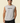 Raw Edge Cotton Tank Top