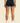 Women's High Rise Color Block Yoga Shorts