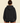 sleek snap button collar hoodie