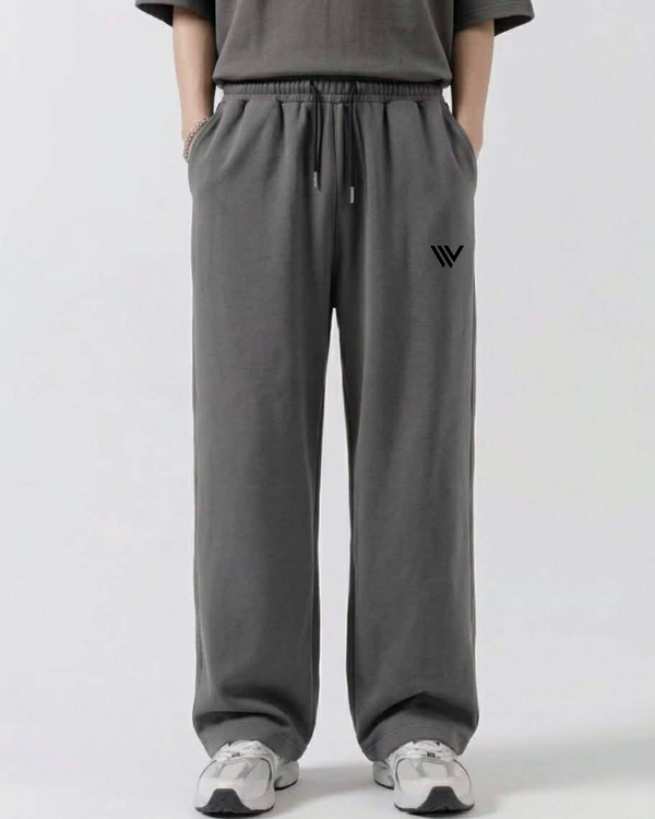 Premium Heavyweight Fleece Wide-Leg Joggers | Maximum Comfort & Style