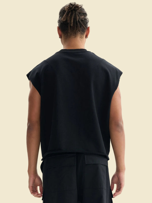 French Terry Boxy Tank Top