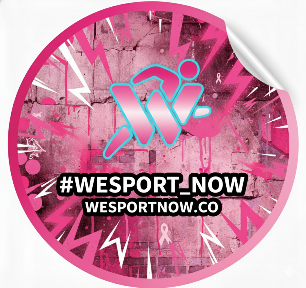 #WESPORT_NOW STICKER (PINK)